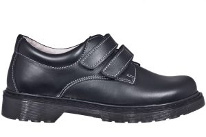 Ciciban School Shoe Oxford Velcro 74 1607 Classic style with black stitching - in stock now.