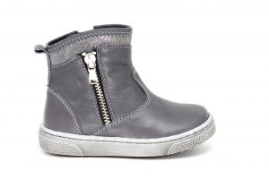 Balocchi girls leather boot Seatle grey 961818