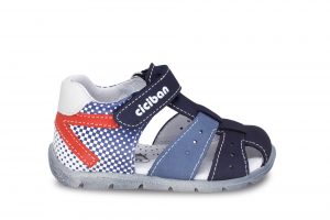 smart sandal navy