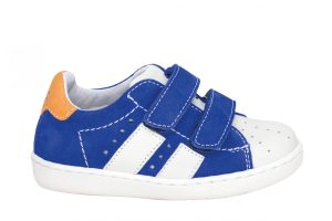 Balocchi Boys leather sport shoe Blue 473658