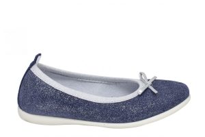 Balocchi girls ballerina shoe blue 47 6612
