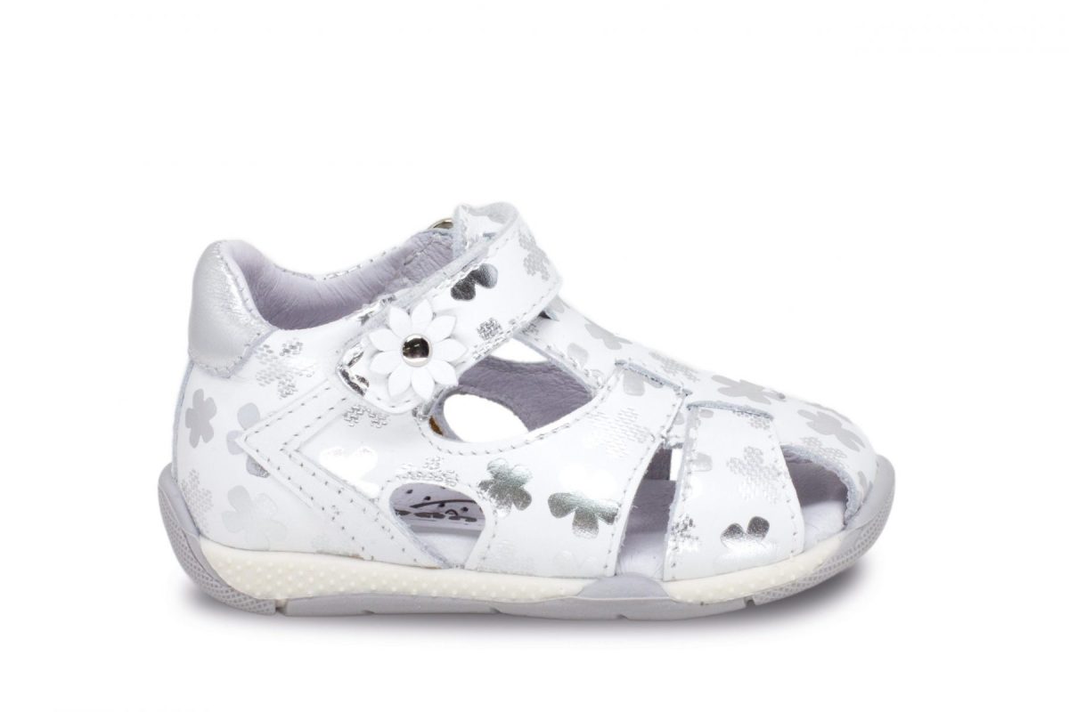 Ciciban girls sandal over white/silver 28 1130