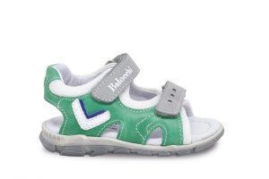 Balocchi Boys open back/toe sandal 48 1557 Poker Green