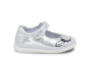 Balocchi girls Mary jane shoe paris silver 48 6343