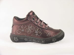 Ciciban girls winter lace up shoe 70 6271 Romy Silver/Grey