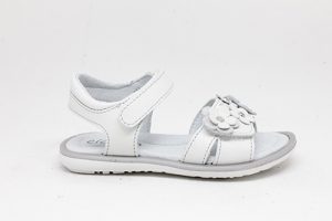 Ciciban girls leather sandal capri white 29 2404