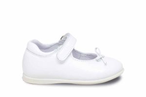 Balocchi girls mary jane shoe paris white 49 1478-12 313