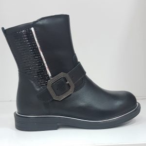 Balocchi Girls leather boots black Tania 991863
