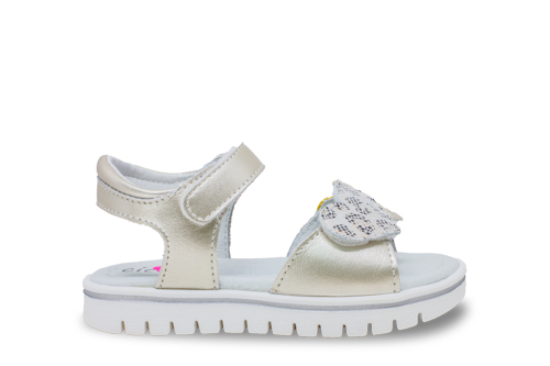 Ciciban girls sandal with double strap 30 6440 Ibiza champagne