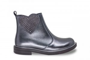 Balocchi Girls leather boot Silver Tania 601875