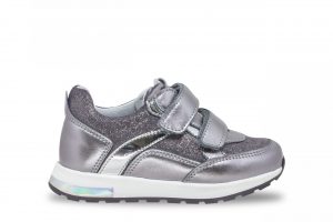 Ciciban girls leather runner  Run silver 80 6647