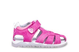 Ciciban girls leather sandal trekk pink 30 2570-31 2570