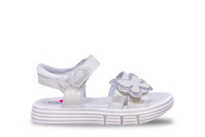 Ciciban girls leather sandal Joelle Silver 31 6468