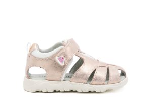Ciciban girls leather sandal Trekk 346578 Cipria