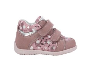 Ciciban Toddler girls first walker shoe Marines dark-Rose 856090