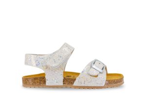 Ciciban girls cork sandal silver 32 5107
