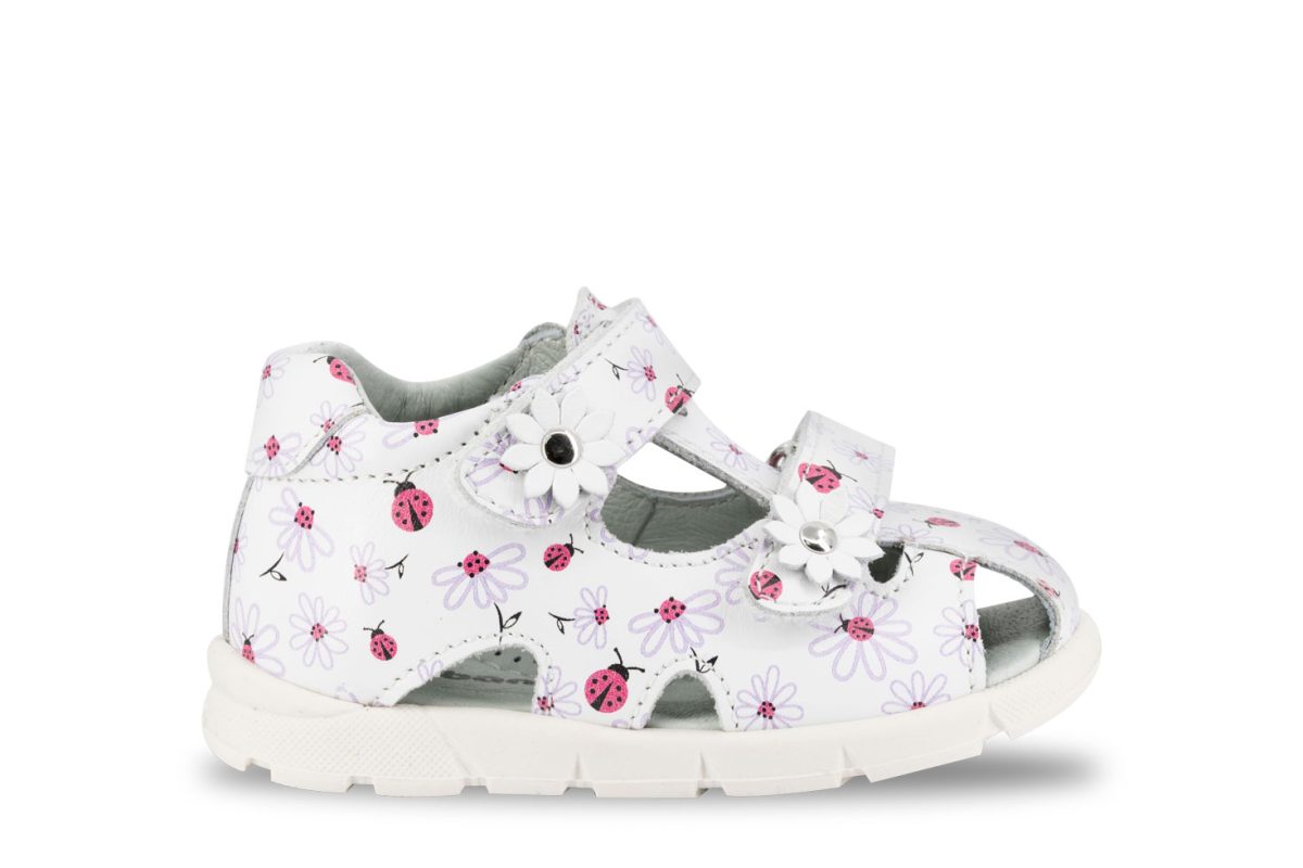 Ciciban girls double strap Over white 33 1183