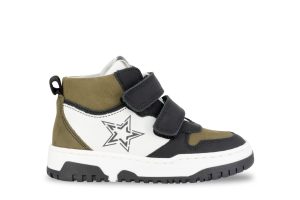 Ciciban boys leather boot Memory Blk/Green 83 2755