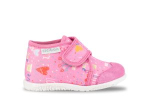 Ciciban Girls Slippers Lovely pink 83450