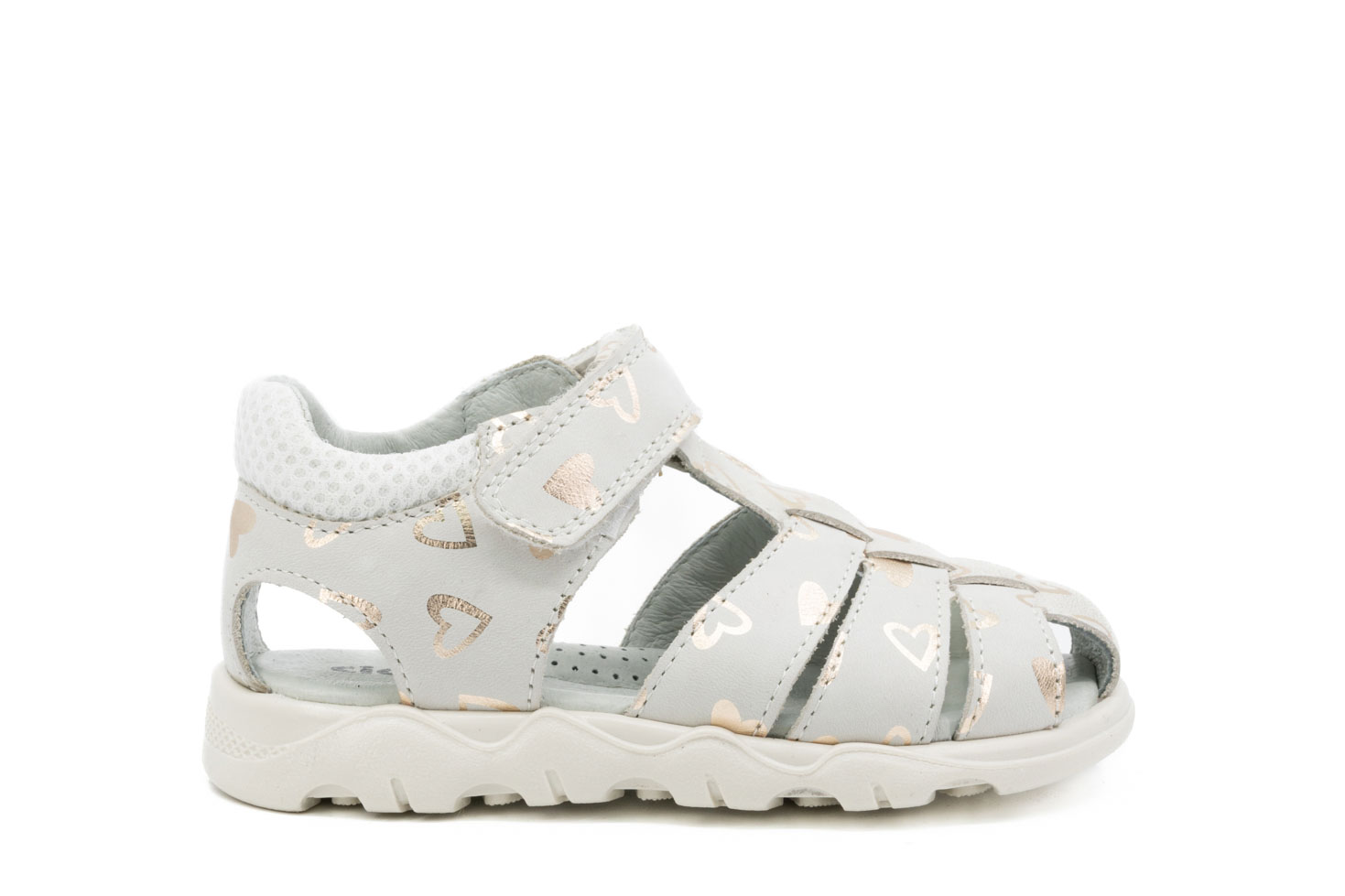 Ciciban girls leather sandal Trekk Platino 34 2553