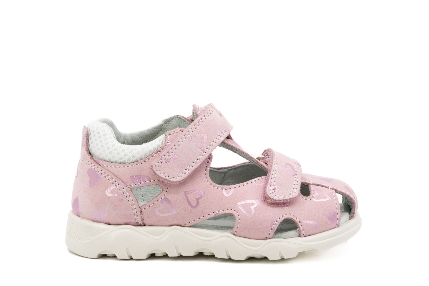 Ciciban girls leather sandal double strap Trekk pink 34 2554